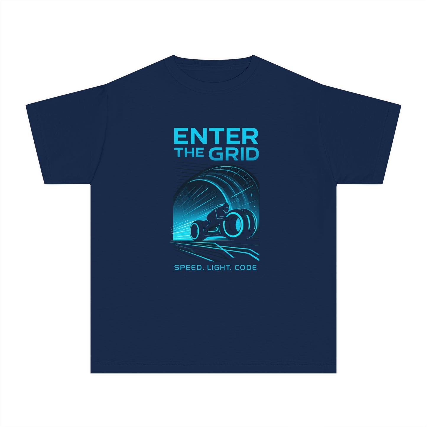Enter the Grid - Disney Tron Inspired Youth Tee