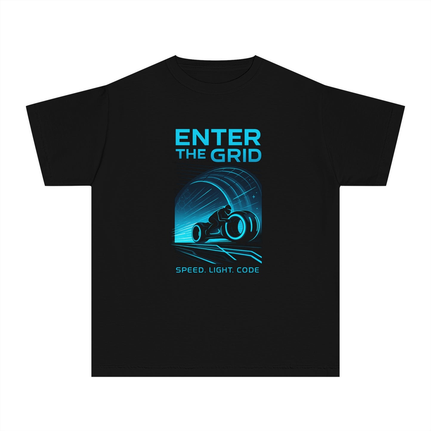 Enter the Grid - Disney Tron Inspired Youth Tee