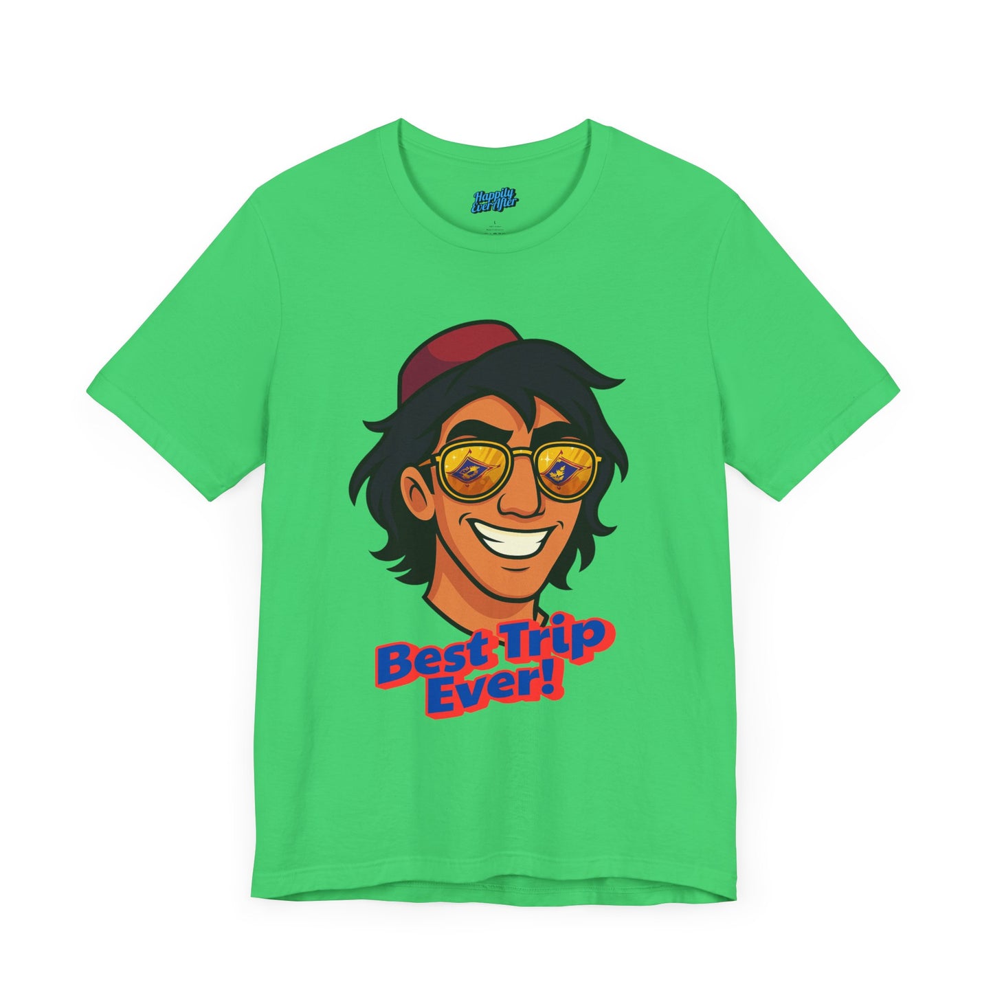 Bella + Canvas Disney T-Shirt Aladdin Sunglasses Best Trip Ever Collection Disney Tee