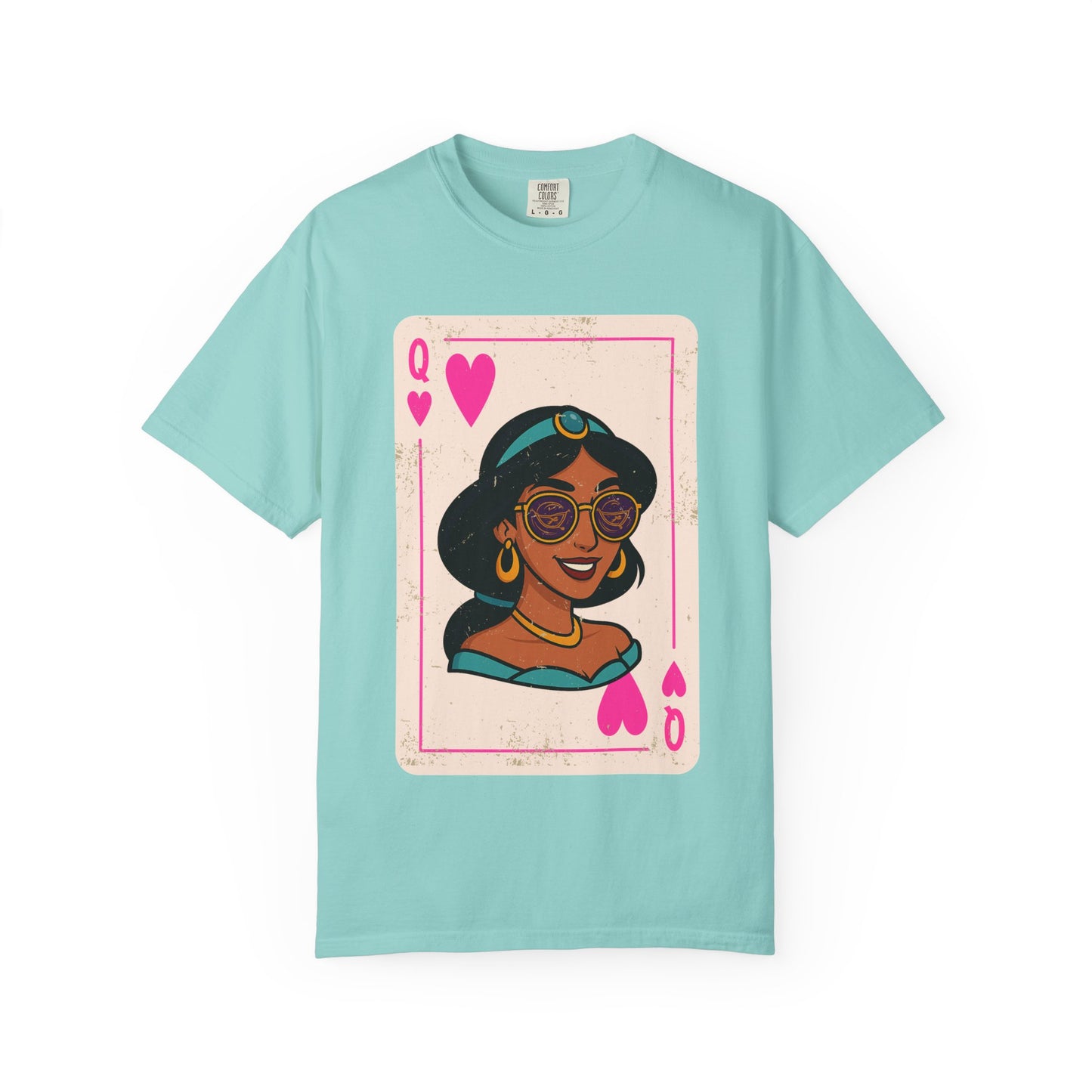 Jasmine Queen of Hearts Vintage Playing Card Style
