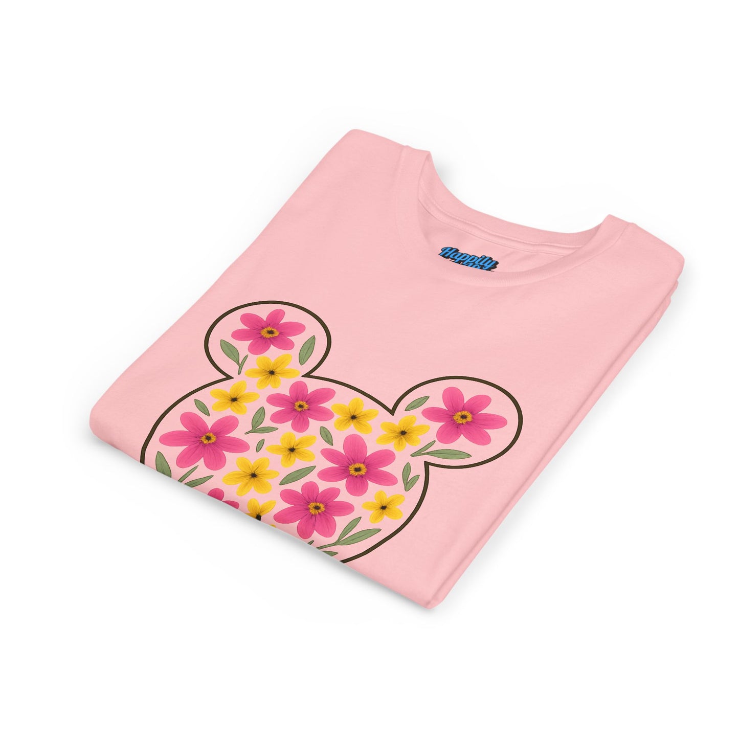 Floral Mickey Youth Tee | Cute Kids T-Shirt - Disney Inspired