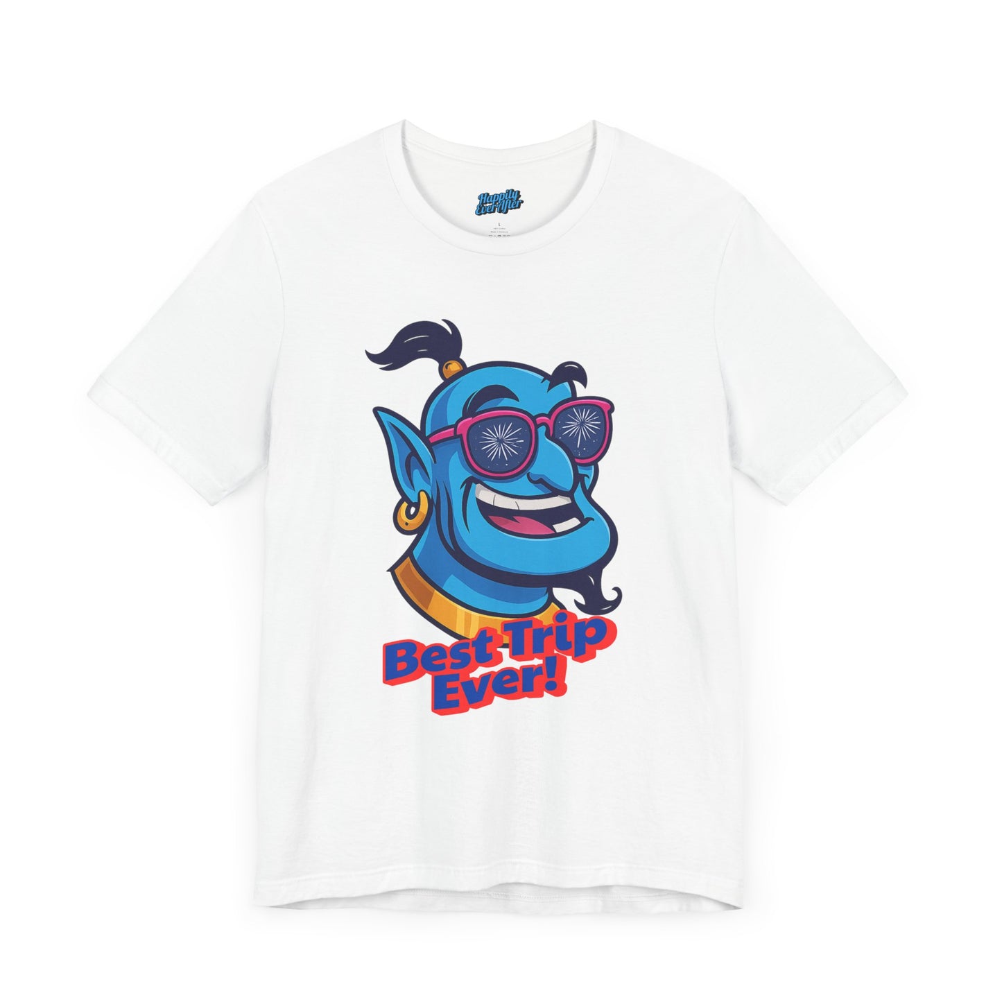 Bella + Canvas Disney T-Shirt Genie Sunglasses Best Trip Ever Collection Disney Tee