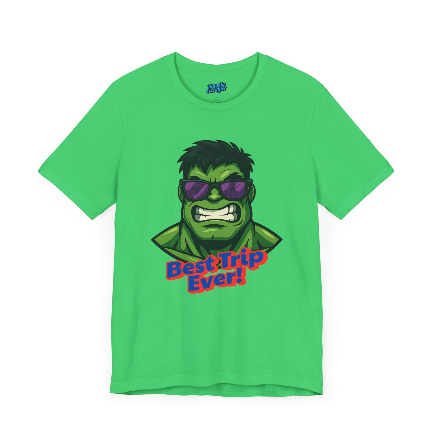 Bella + Canvas Disney T-Shirt Hulk Sunglasses Best Trip Ever Collection Disney Tee