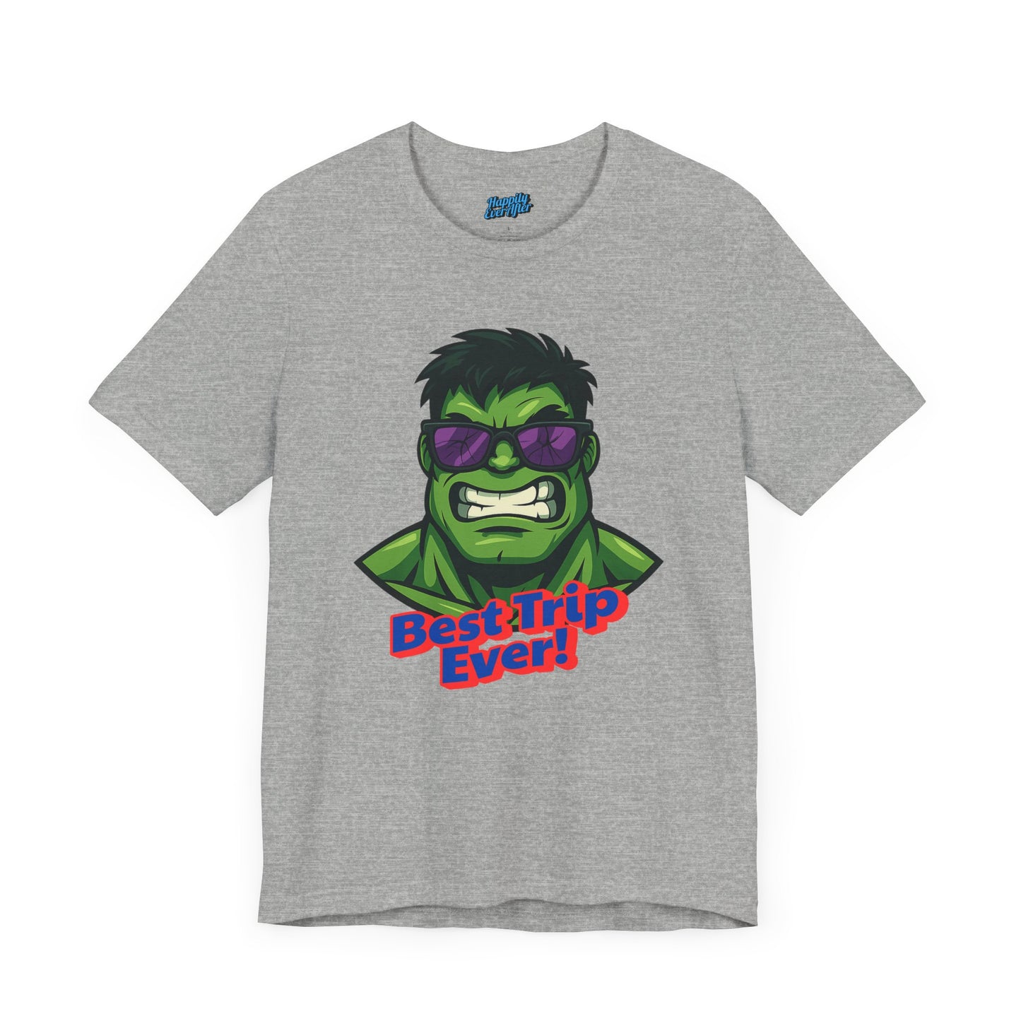 Bella + Canvas Disney T-Shirt Hulk Sunglasses Best Trip Ever Collection Disney Tee