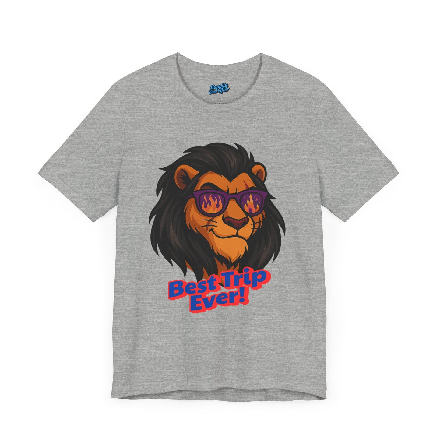Bella + Canvas Disney T-Shirt Scar Sunglasses Best Trip Ever Collection Disney Tee