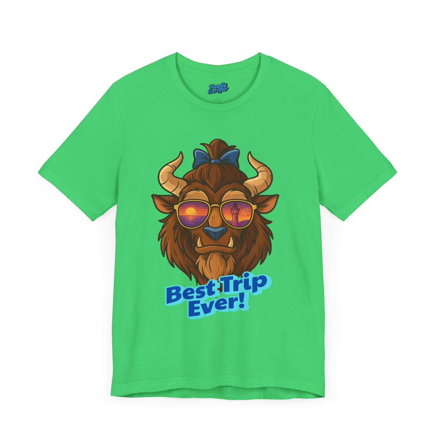 Bella + Canvas Disney T-Shirt Beast Sunglasses Best Trip Ever Collection Disney Tee