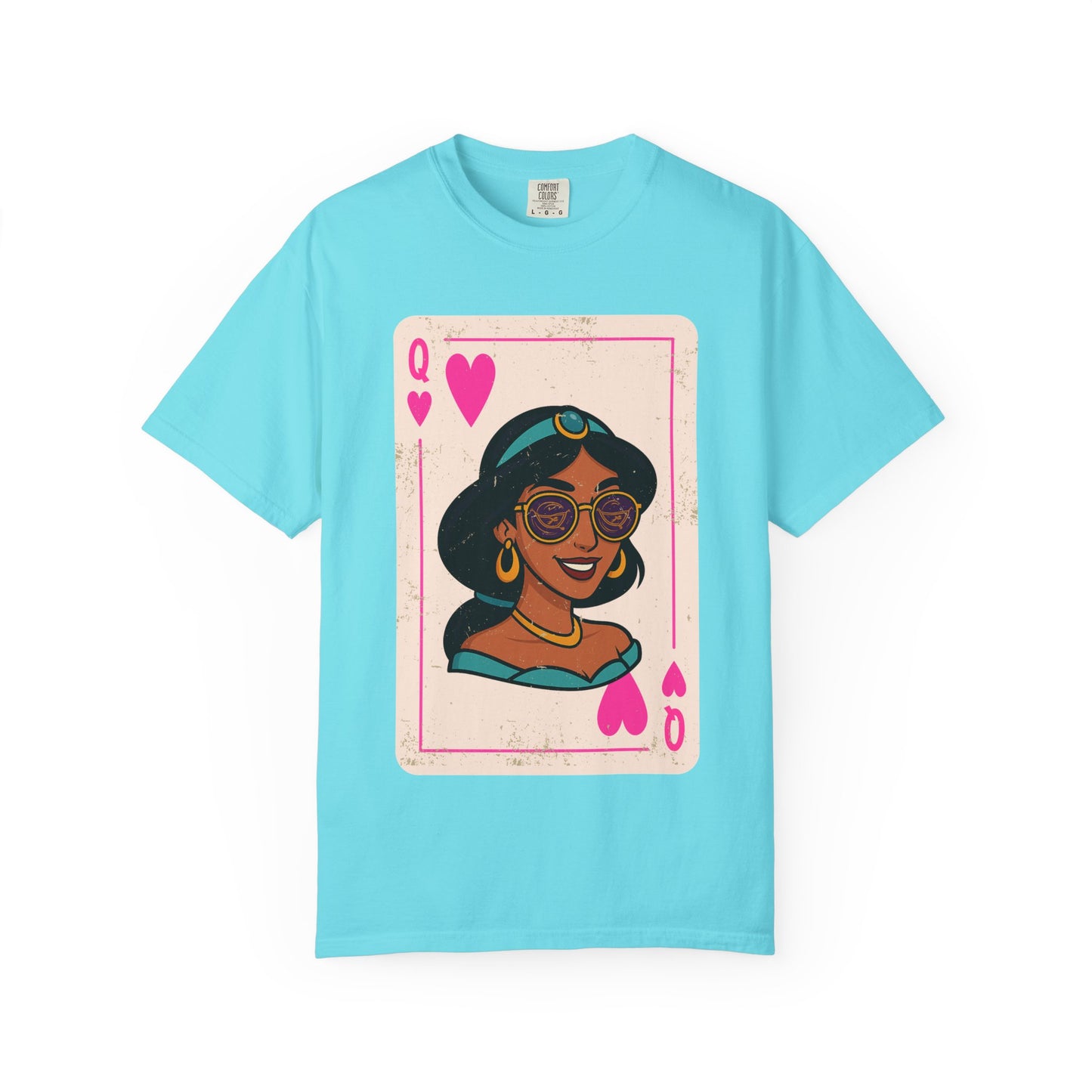 Jasmine Queen of Hearts Vintage Playing Card Style