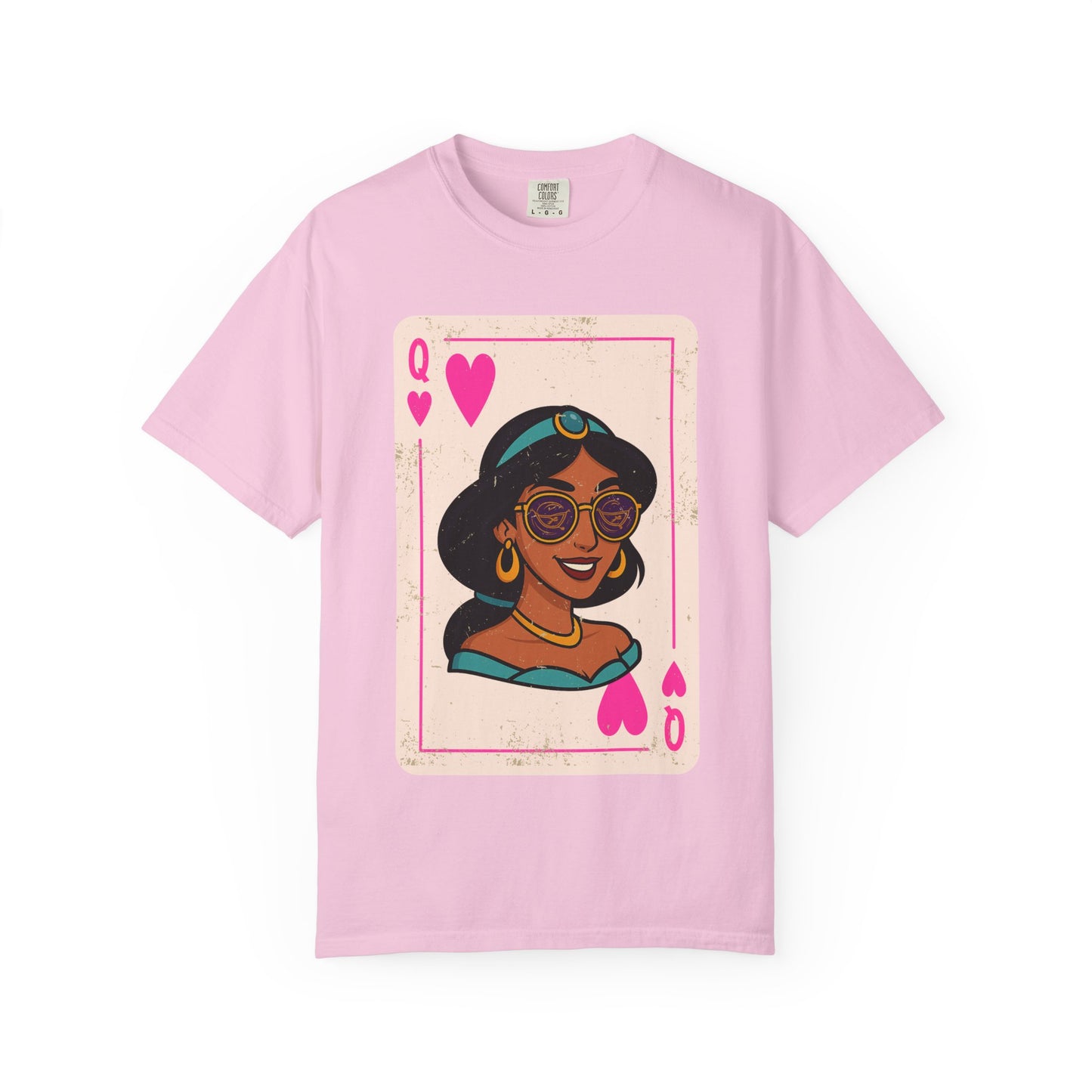 Jasmine Queen of Hearts Vintage Playing Card Style