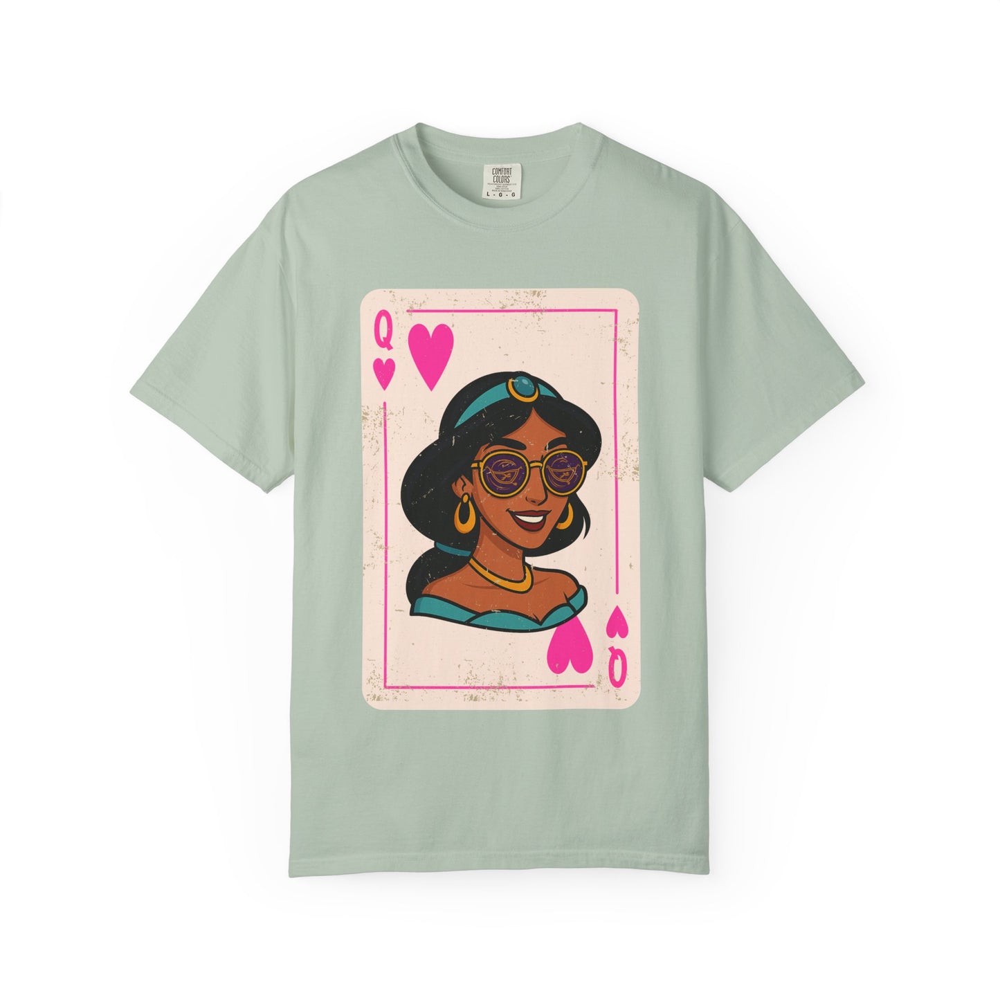 Jasmine Queen of Hearts Vintage Playing Card Style