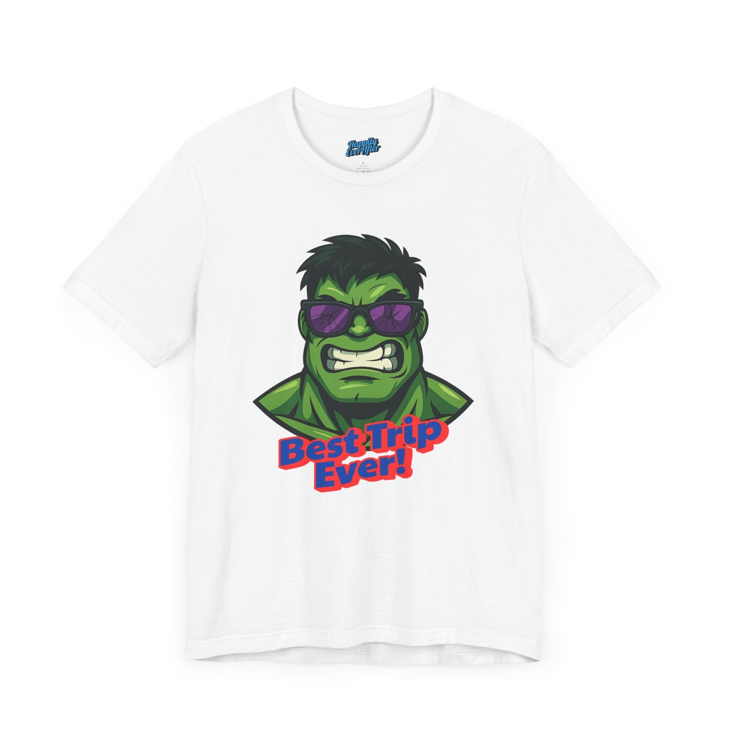 Bella + Canvas Disney T-Shirt Hulk Sunglasses Best Trip Ever Collection Disney Tee