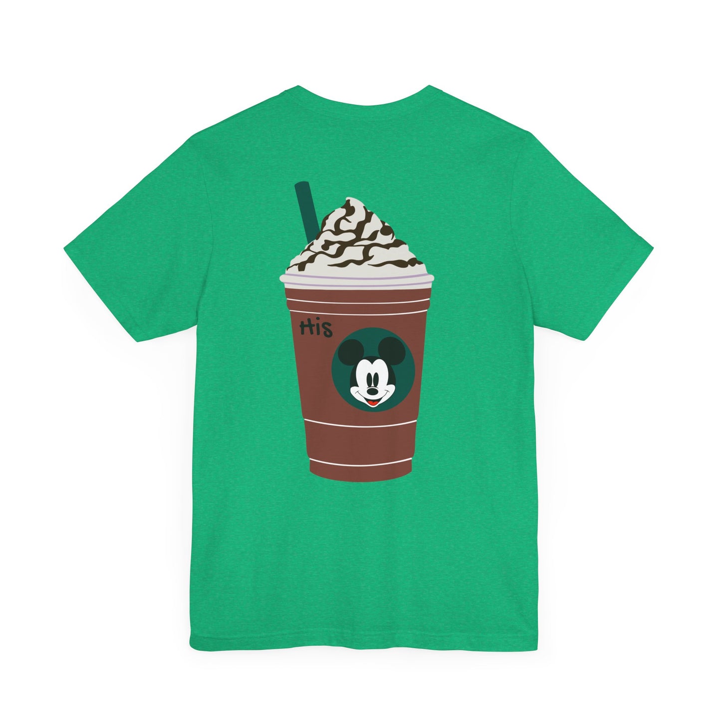 Couples Matching Tee: His Starbucks Mickey Mouse Edition