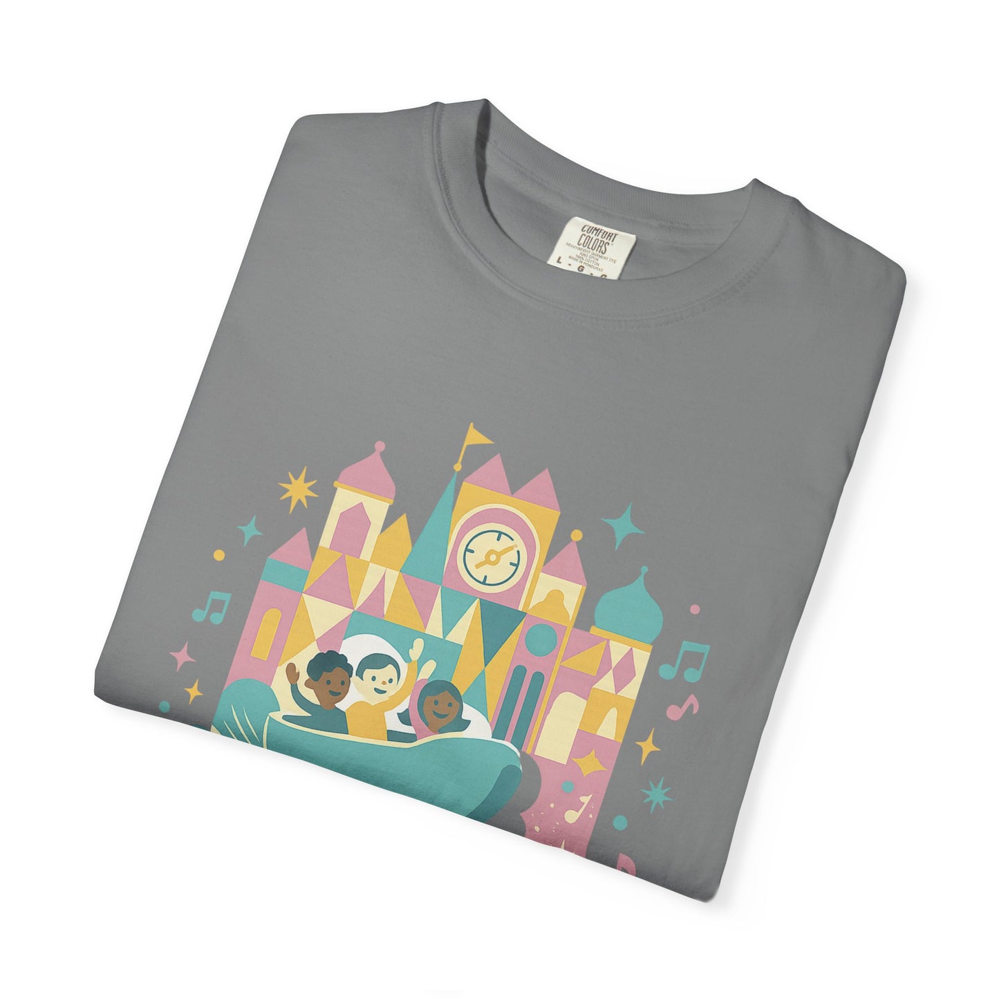 The Happiest Voyage T-shirt, Unisex Garment-Dyed Tee, Disney Inspired Apparel