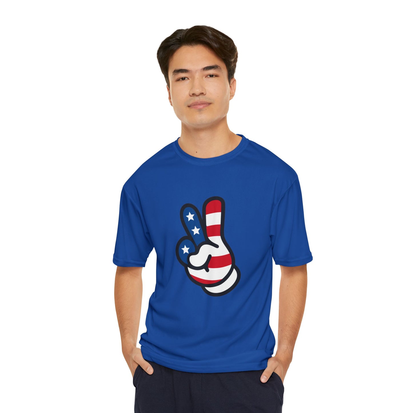 Men's Cool Performance Shirt - 4th of July Disney World Dad Shirt