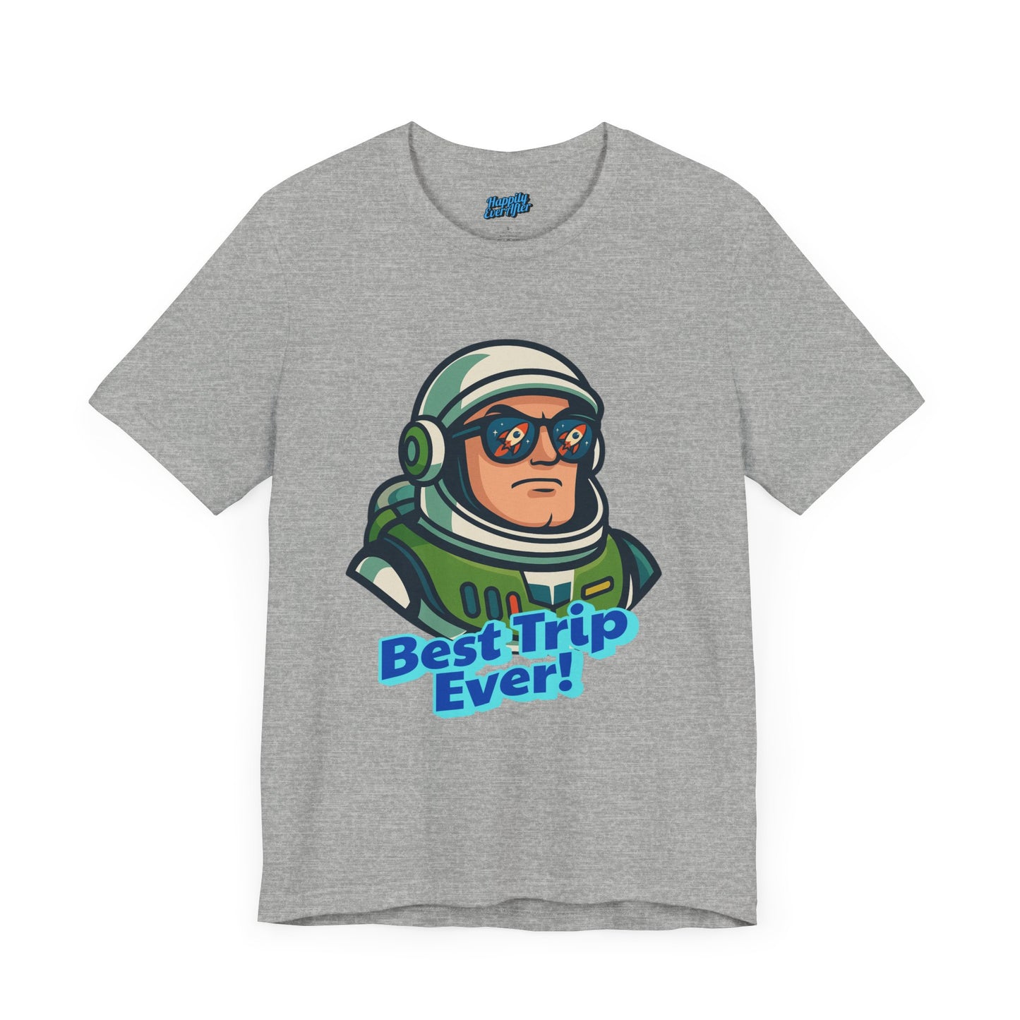 Bella + Canvas Disney T-Shirt Buzz Lightyear Sunglasses Best Trip Ever Collection Disney Tee
