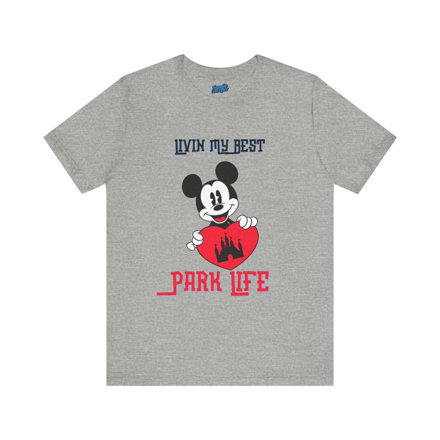 Disney Livin My Best Park Life Tee