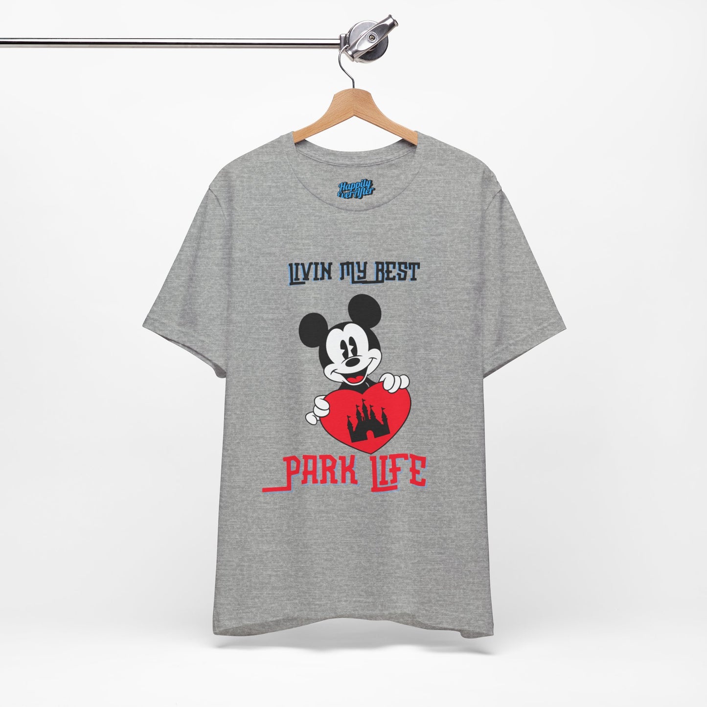 Disney Livin My Best Park Life Tee