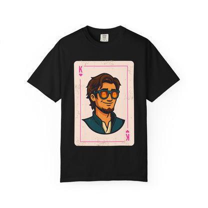 Finn King of Hearts Playing Card Vintage Style Disney Tee