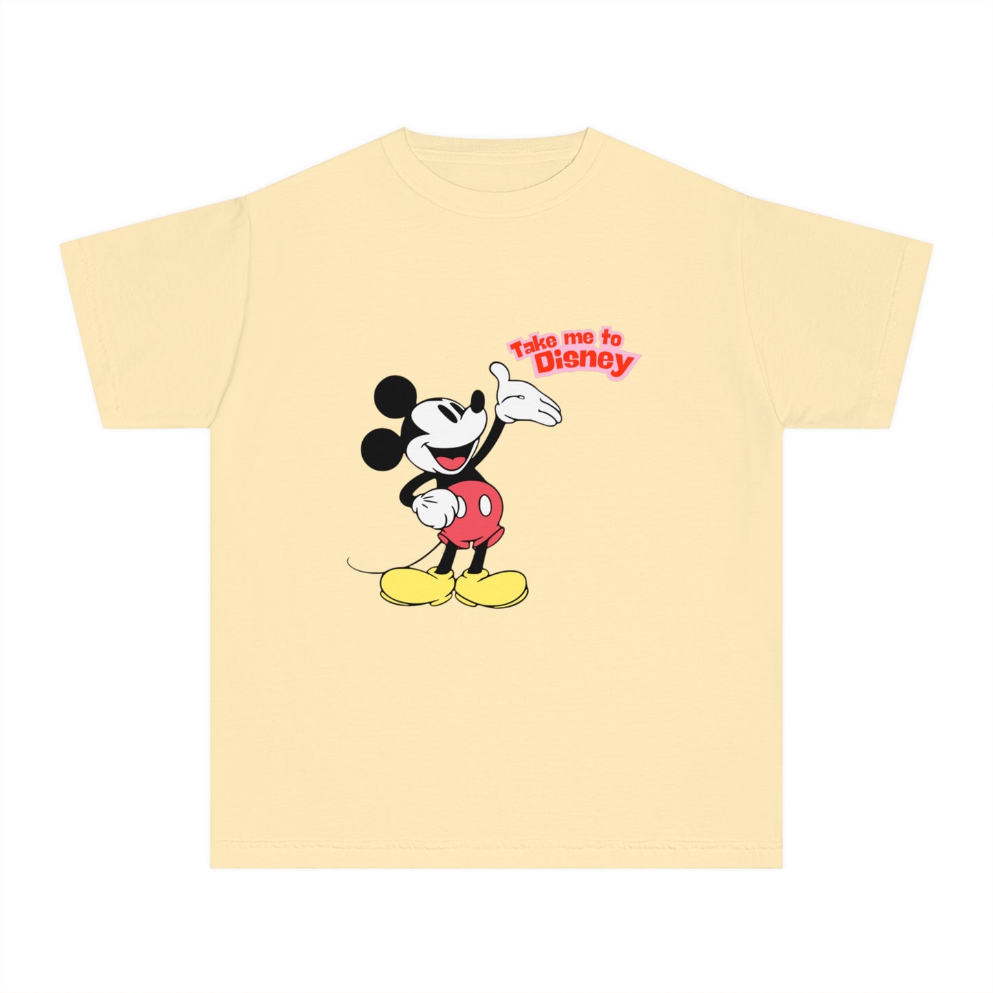 Take Me To Disney Mickey Mouse Tee for Kids