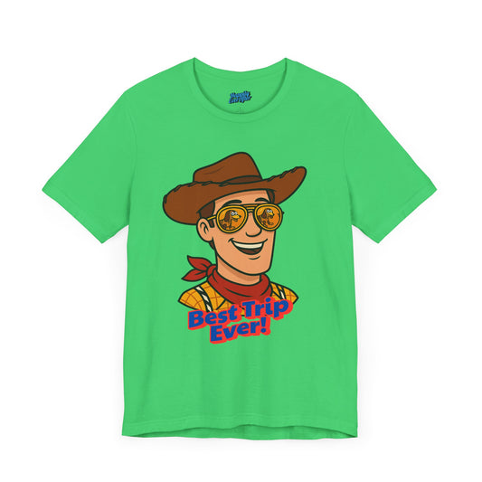 Bella + Canvas Disney T-Shirt Woody Sunglasses Best Trip Ever Collection Disney Tee