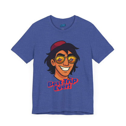 Bella + Canvas Disney T-Shirt Aladdin Sunglasses Best Trip Ever Collection Disney Tee