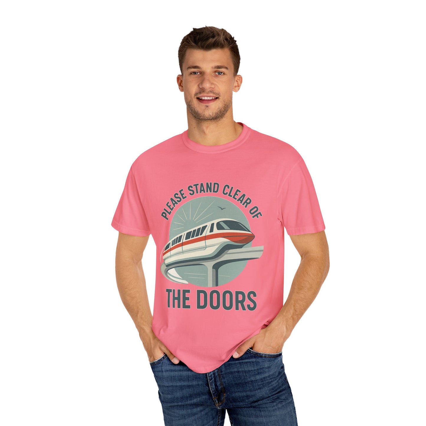 Vintage Disney Monorail T-shirt - Please Stand Clear of the Doors