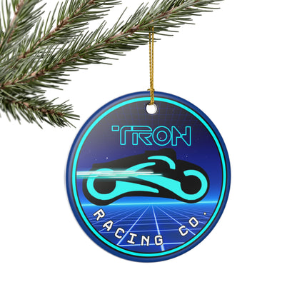 Tron Racing Co. Ceramic Ornament