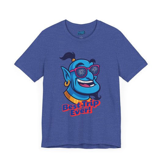 Bella + Canvas Disney T-Shirt Genie Sunglasses Best Trip Ever Collection Disney Tee