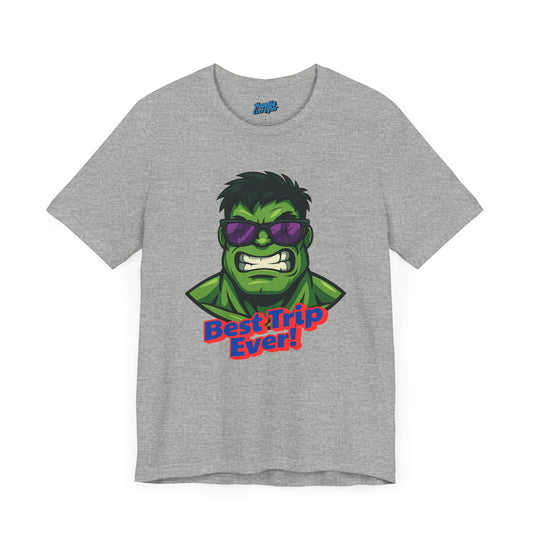 Bella + Canvas Disney T-Shirt Hulk Sunglasses Best Trip Ever Collection Disney Tee
