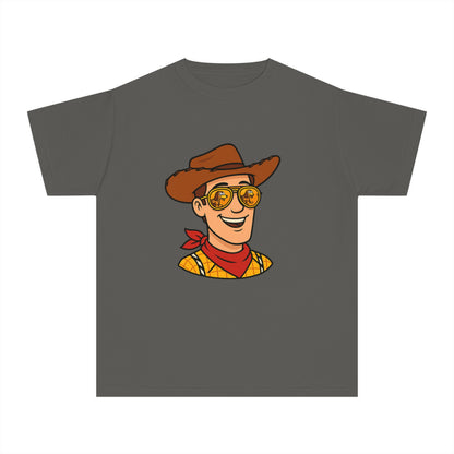 Cool Cowboy Youth Tee, Fun Graphic Shirt - Disney Inspired