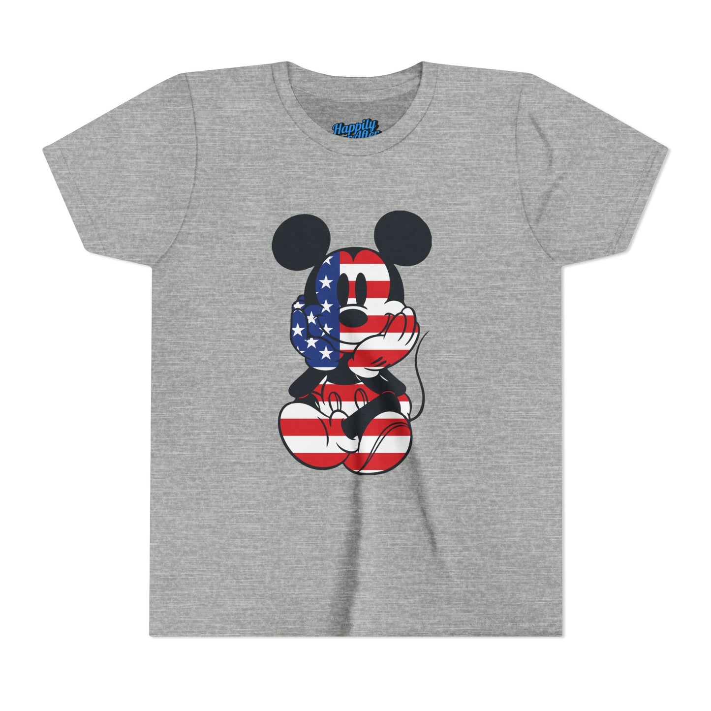 4th of July Americana Mickey Mouse Youth Tee