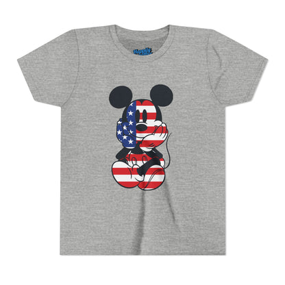 4th of July Americana Mickey Mouse Youth Tee