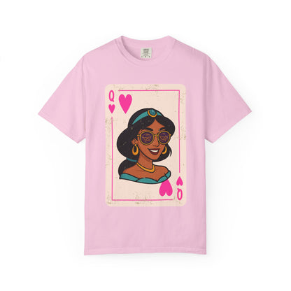 Jasmine Queen of Hearts Vintage Playing Card Style