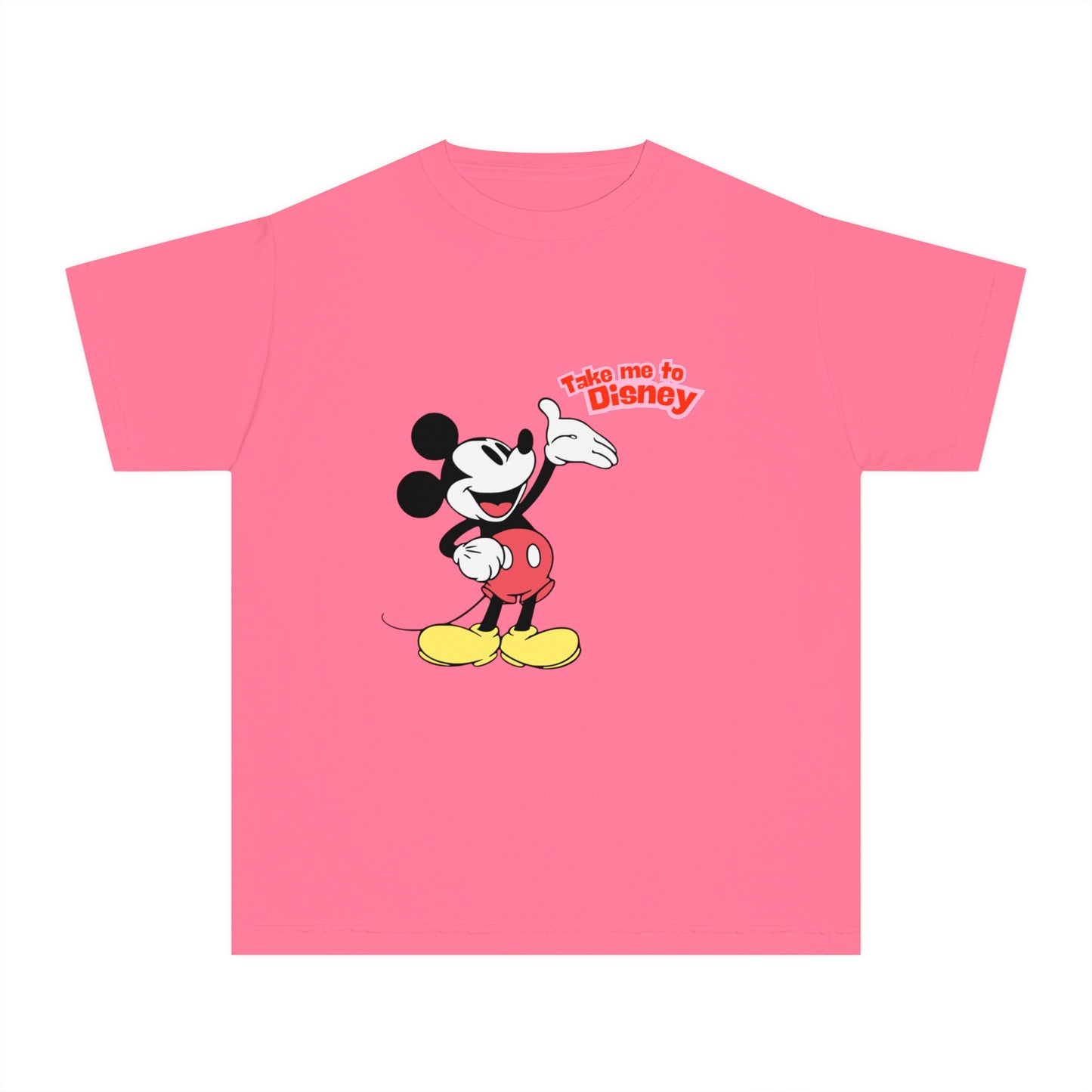Take Me To Disney Mickey Mouse Tee for Kids