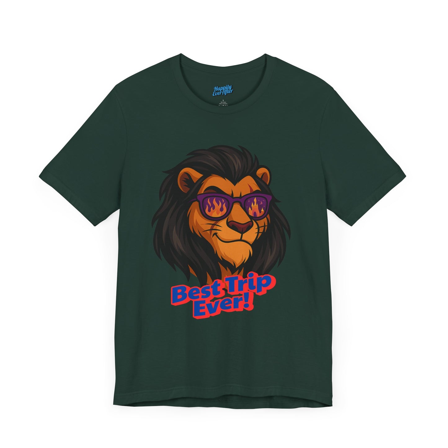 Bella + Canvas Disney T-Shirt Scar Sunglasses Best Trip Ever Collection Disney Tee