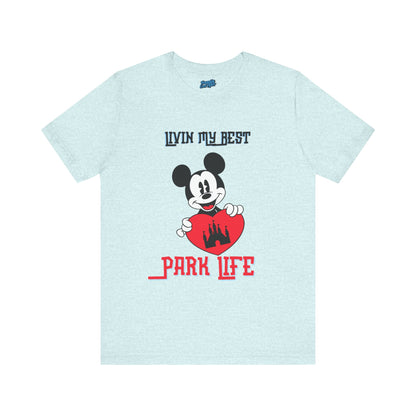 Disney Livin My Best Park Life Tee