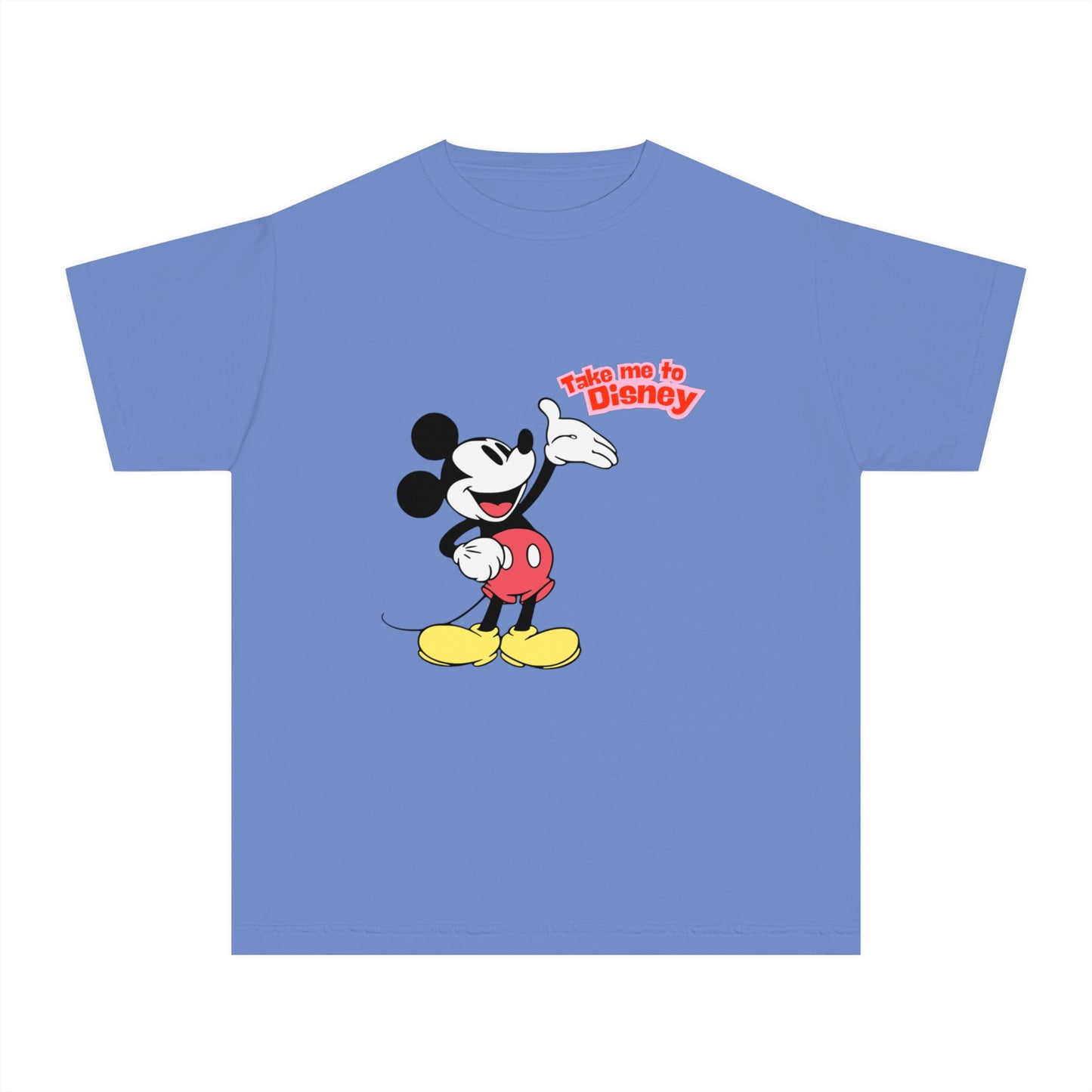 Take Me To Disney Mickey Mouse Tee for Kids