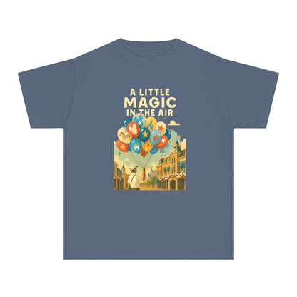 Youth Midweight Tee with Magical Balloon Design - Disney Inspired