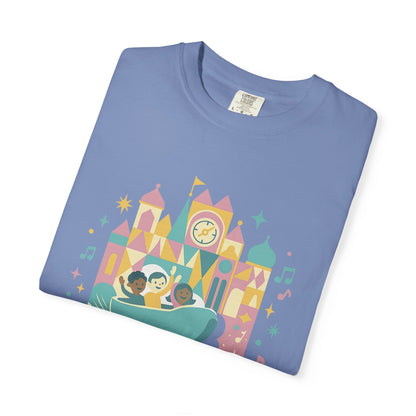 The Happiest Voyage T-shirt, Unisex Garment-Dyed Tee, Disney Inspired Apparel