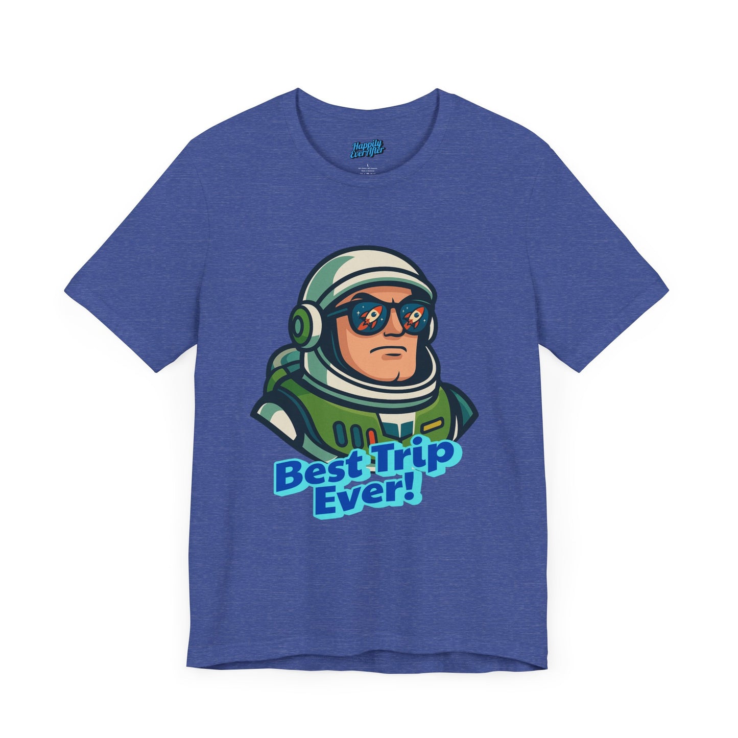 Bella + Canvas Disney T-Shirt Buzz Lightyear Sunglasses Best Trip Ever Collection Disney Tee
