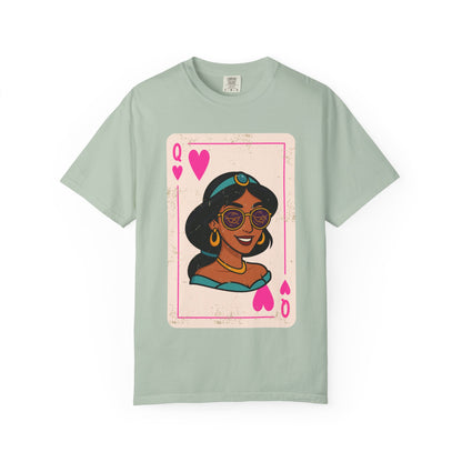Jasmine Queen of Hearts Vintage Playing Card Style