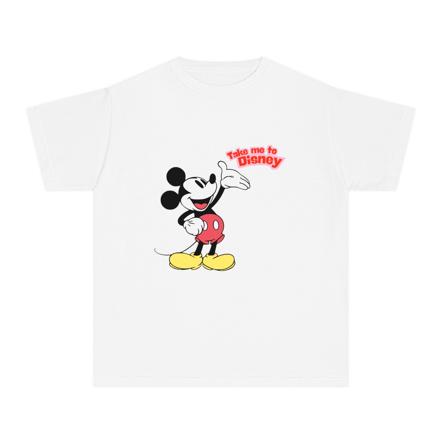 Take Me To Disney Mickey Mouse Tee for Kids