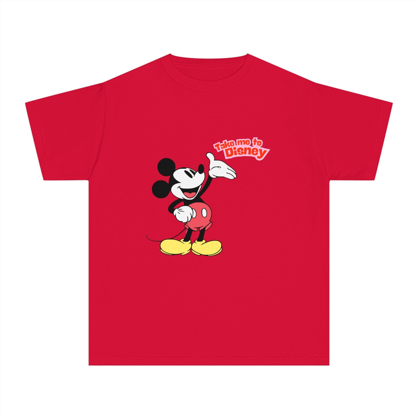 Take Me To Disney Mickey Mouse Tee for Kids