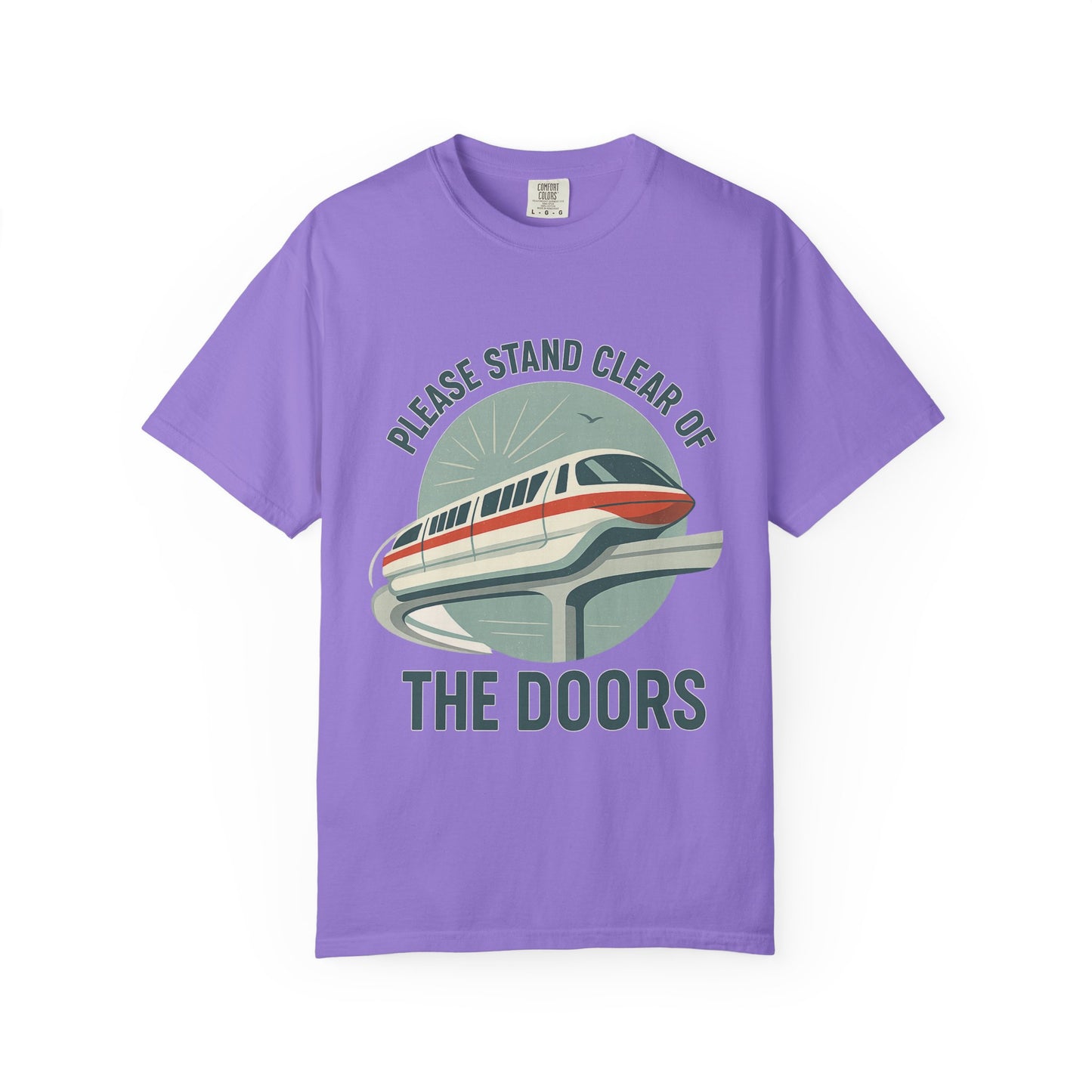 Vintage Disney Monorail T-shirt - Please Stand Clear of the Doors