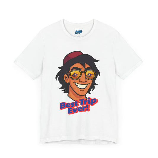 Bella + Canvas Disney T-Shirt Aladdin Sunglasses Best Trip Ever Collection Disney Tee