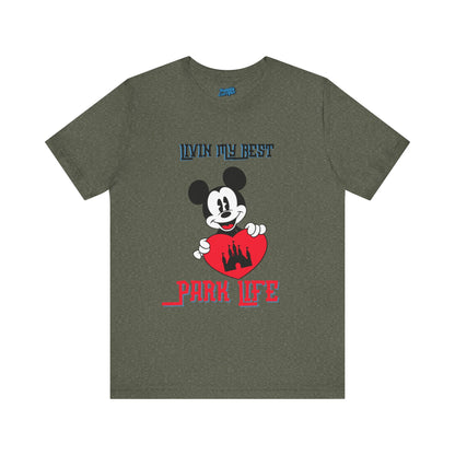Disney Livin My Best Park Life Tee