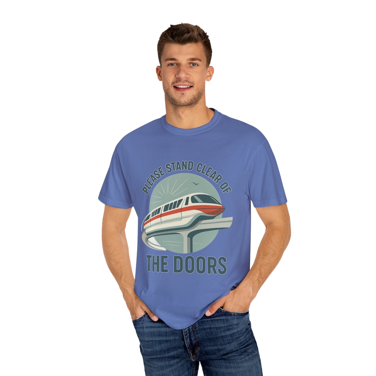 Vintage Disney Monorail T-shirt - Please Stand Clear of the Doors