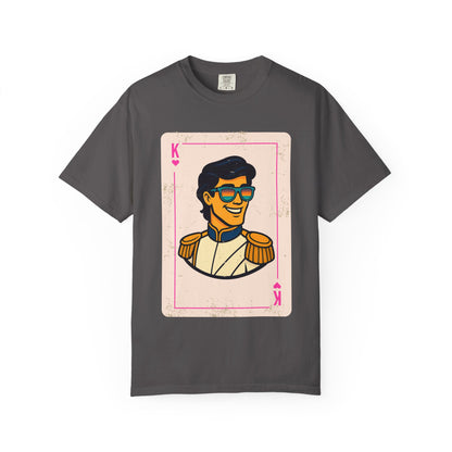 Prince Eric King of Hearts Playing Card Vintage Style Disney Tee