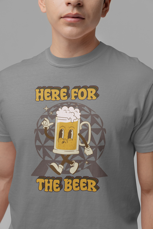 Here for the Beer Disney Epcot Tee