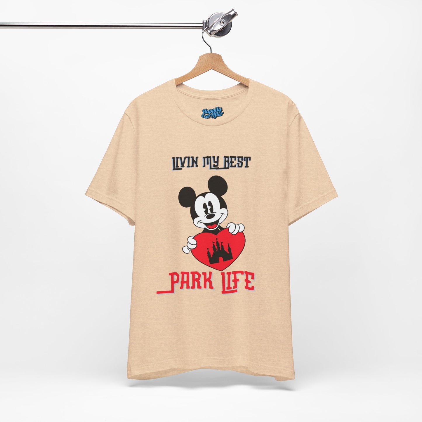 Disney Livin My Best Park Life Tee