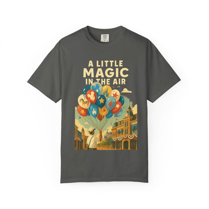 Magic in the Air T-shirt, Unisex Garment-Dyed Tee, Disney Inspired